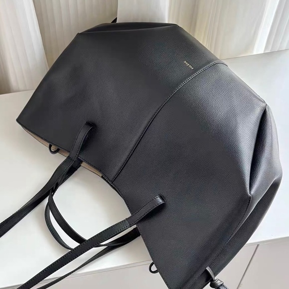 Polene Shoes - Polene Elegant Black Tote Bag